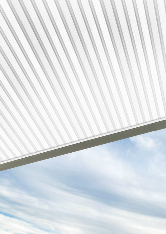 SUPERSEDED PACKAGING Ceiling Lining - Ridged, Bright White (4 pack) 2.7m