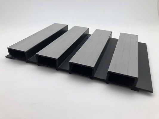 SUPERSEDED PACKAGING Ceiling Lining - Ridged, Medium Grey (4 pack) 4.8m