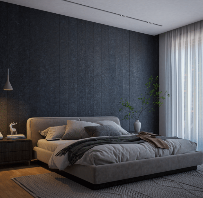 FACTORY SECONDS Wall Lining -  (2 pack) Dark Black